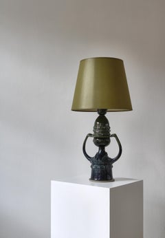 Unique Sculptural Table Lamp by Bjørn Wiinblad, Own Studio, Copenhagen, 1970s