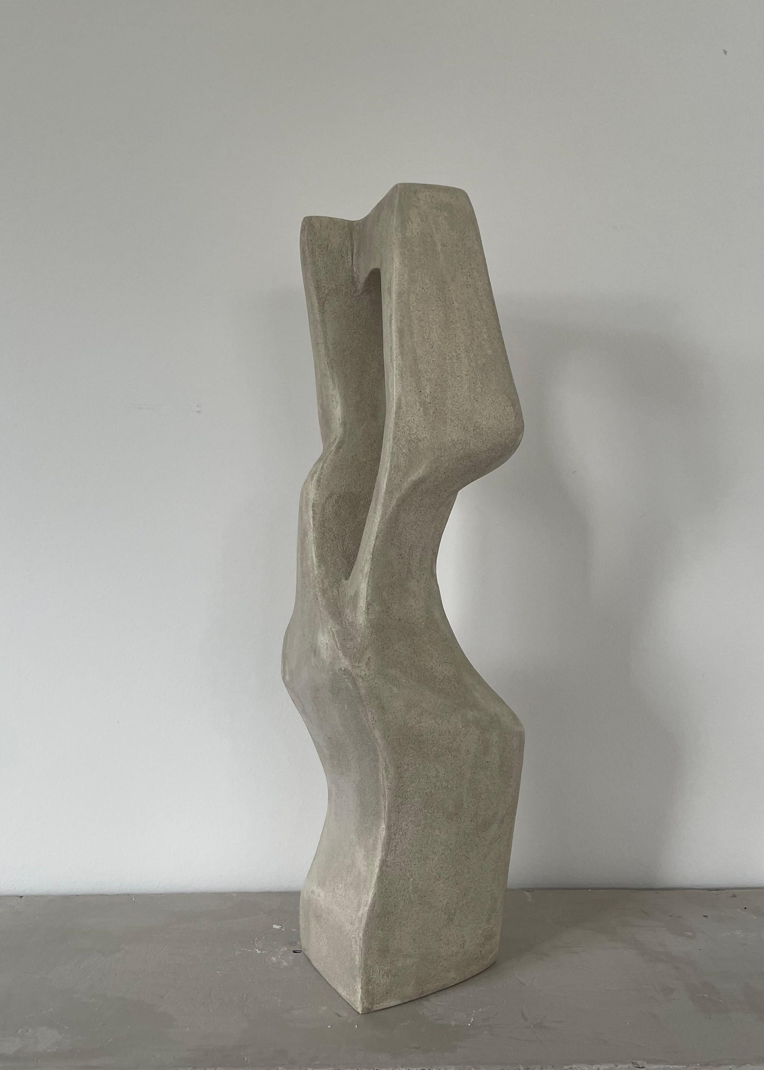 Unique sculpture by Josefine Winding
Dimensions: 19 x 17 x 61cm
Materials: Foam, concrete, plaster, oil 

Josefine Winding is a Copenhagen-based sculptor. 