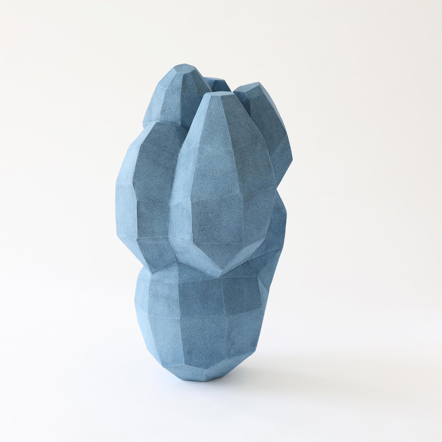 Danish Unique Blue Pottery by Turi Heisselberg Pedersen