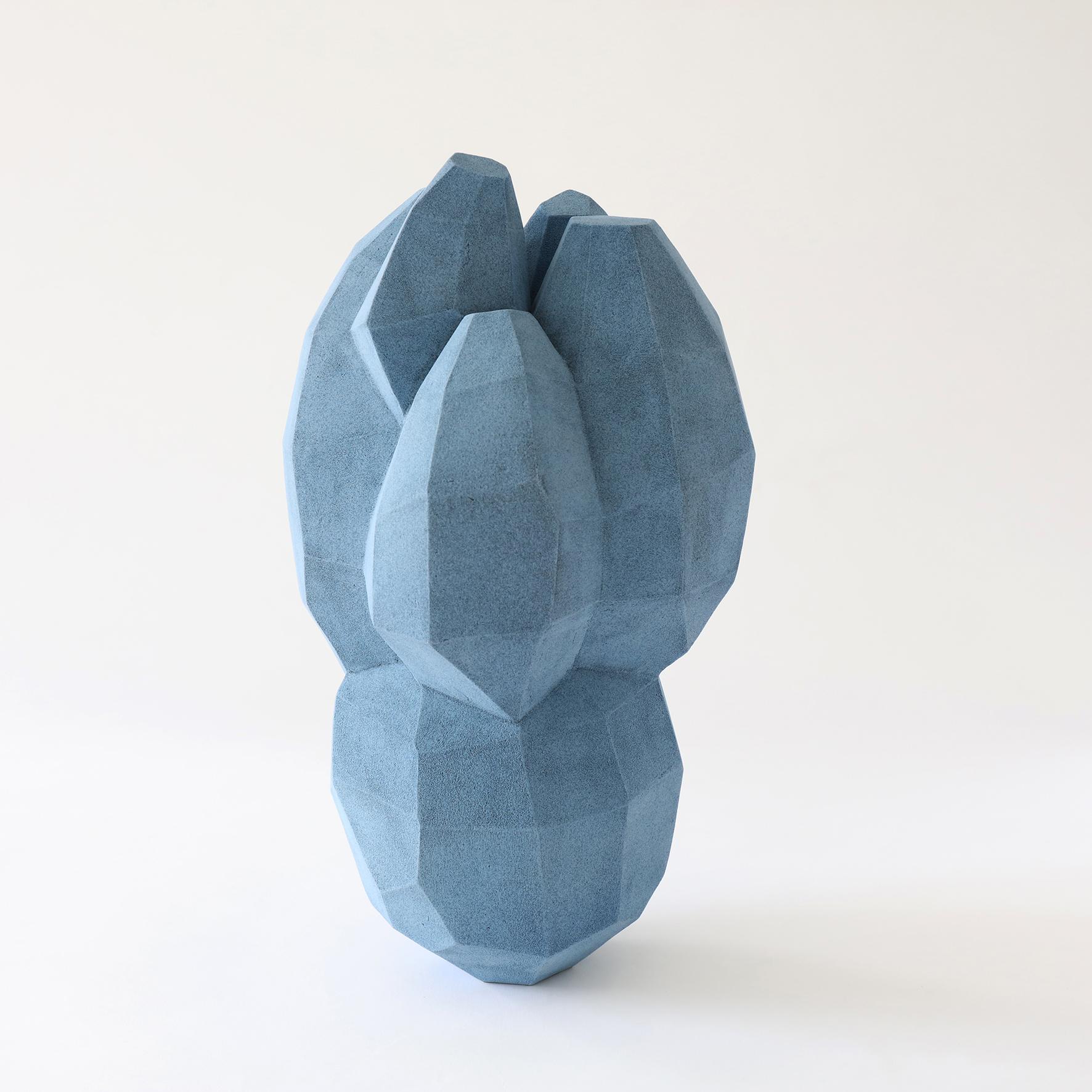 Unique Blue Pottery by Turi Heisselberg Pedersen (Handgefertigt)