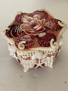Unique Sea Shell Strawberry Jewelry Box