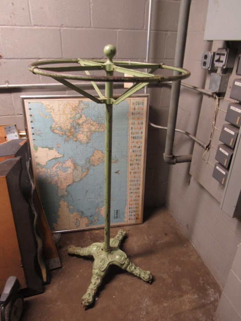 Unique Selection of Industrial Vintage Storefront Clothing Racks For Sale at 1stdibs