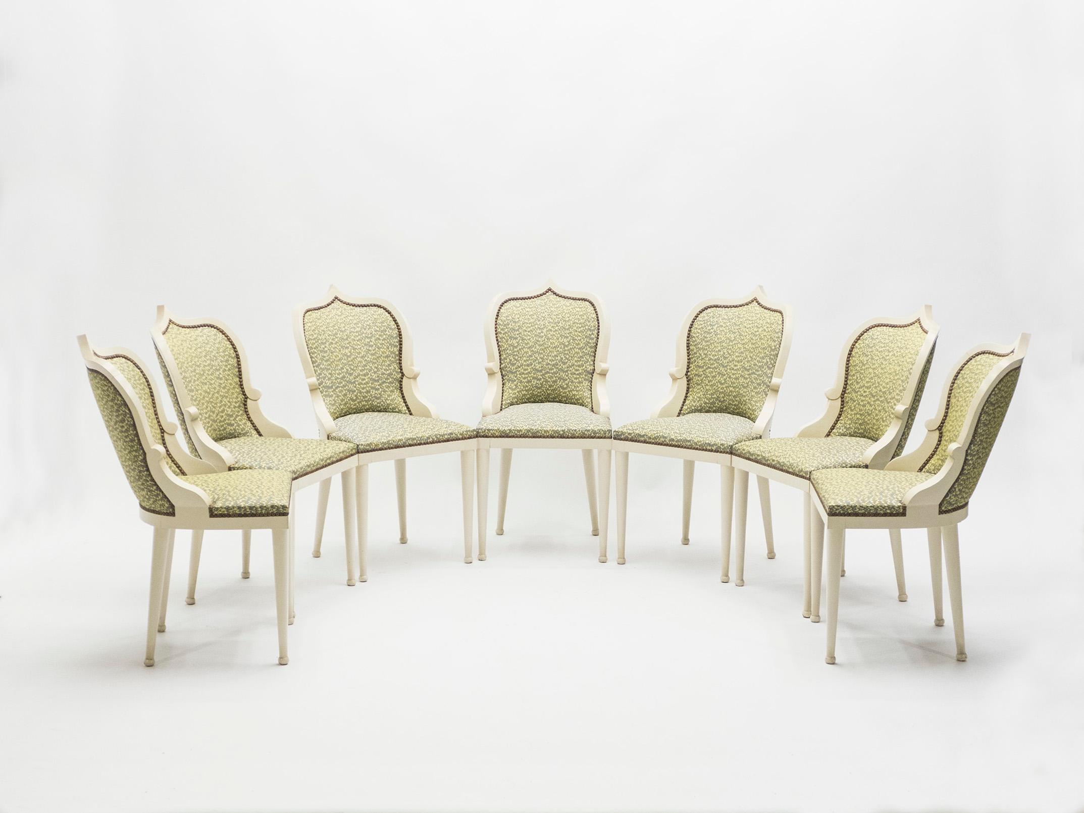 Late 20th Century Unique, Set of 15, Garouste & Bonetti ‘Palace’ Dining Chairs, 1980