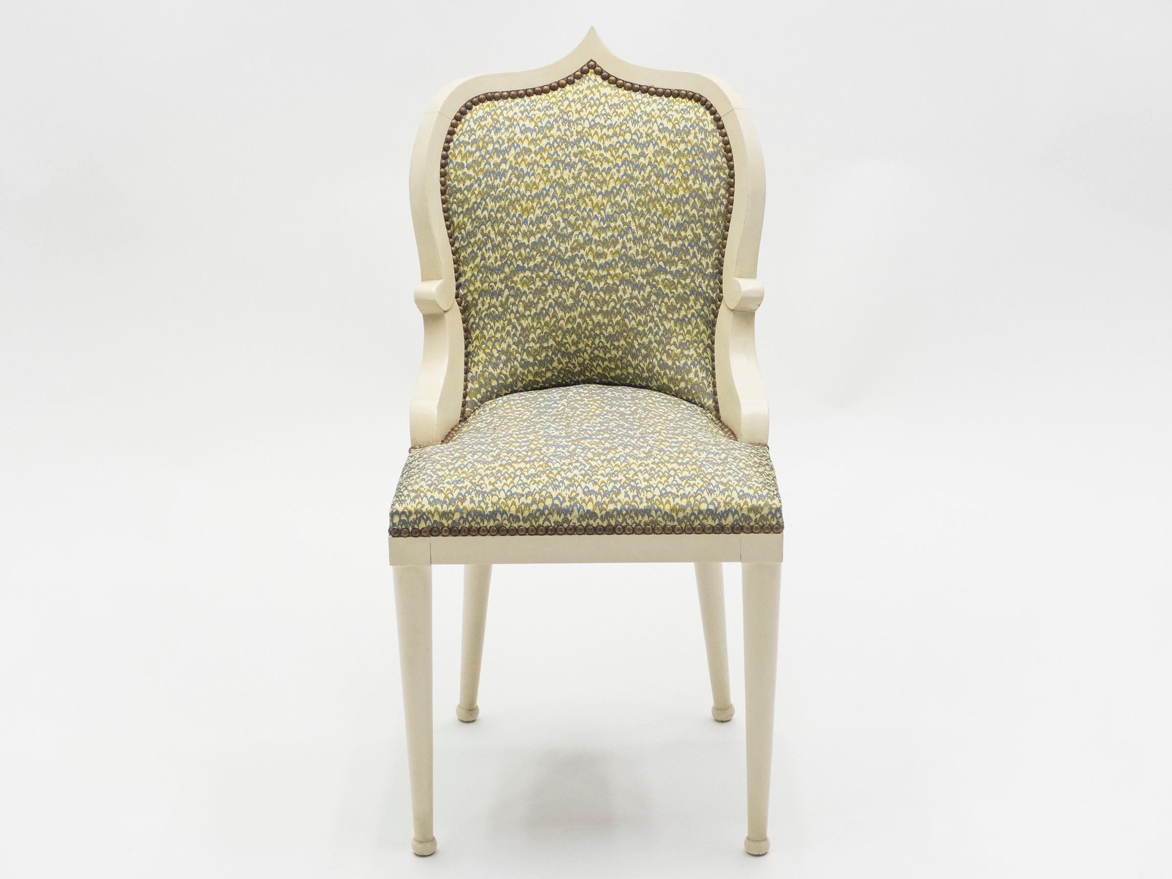 Unique, Set of 15, Garouste & Bonetti ‘Palace’ Dining Chairs, 1980 2