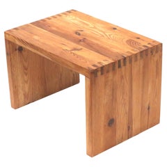 Unique set of 2 vintage tables / bedside tables by Ate van Apeldoorn for Houtwer
