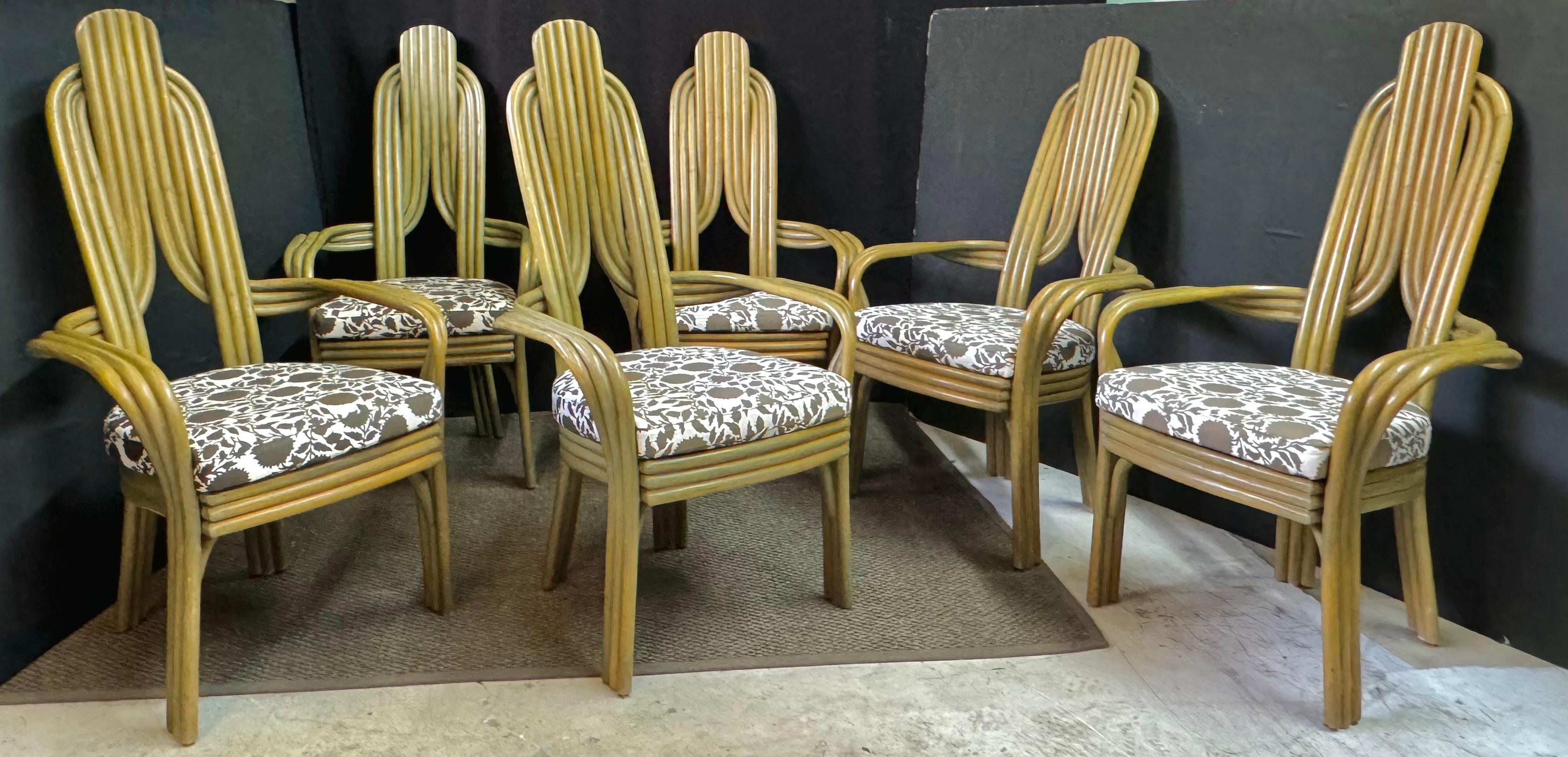 Post-Modern Unique Set of Six Dining Chairs by Axel Enthoven for Rohe Noorwolde, 1970s  For Sale