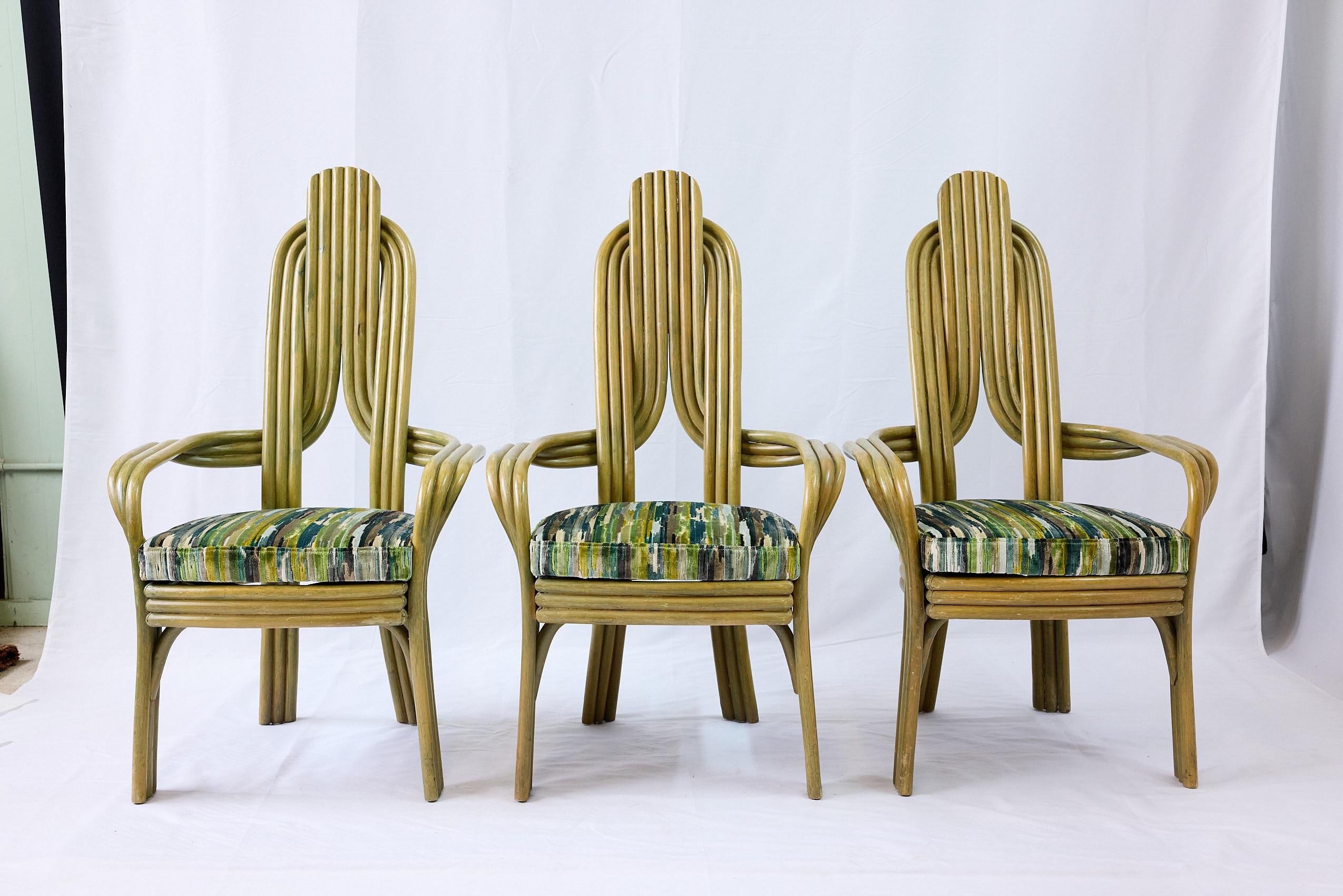 Néerlandais Ensemble unique de six chaises de salle à manger par Axel Enthoven pour Rohe Noorwolde, 1970