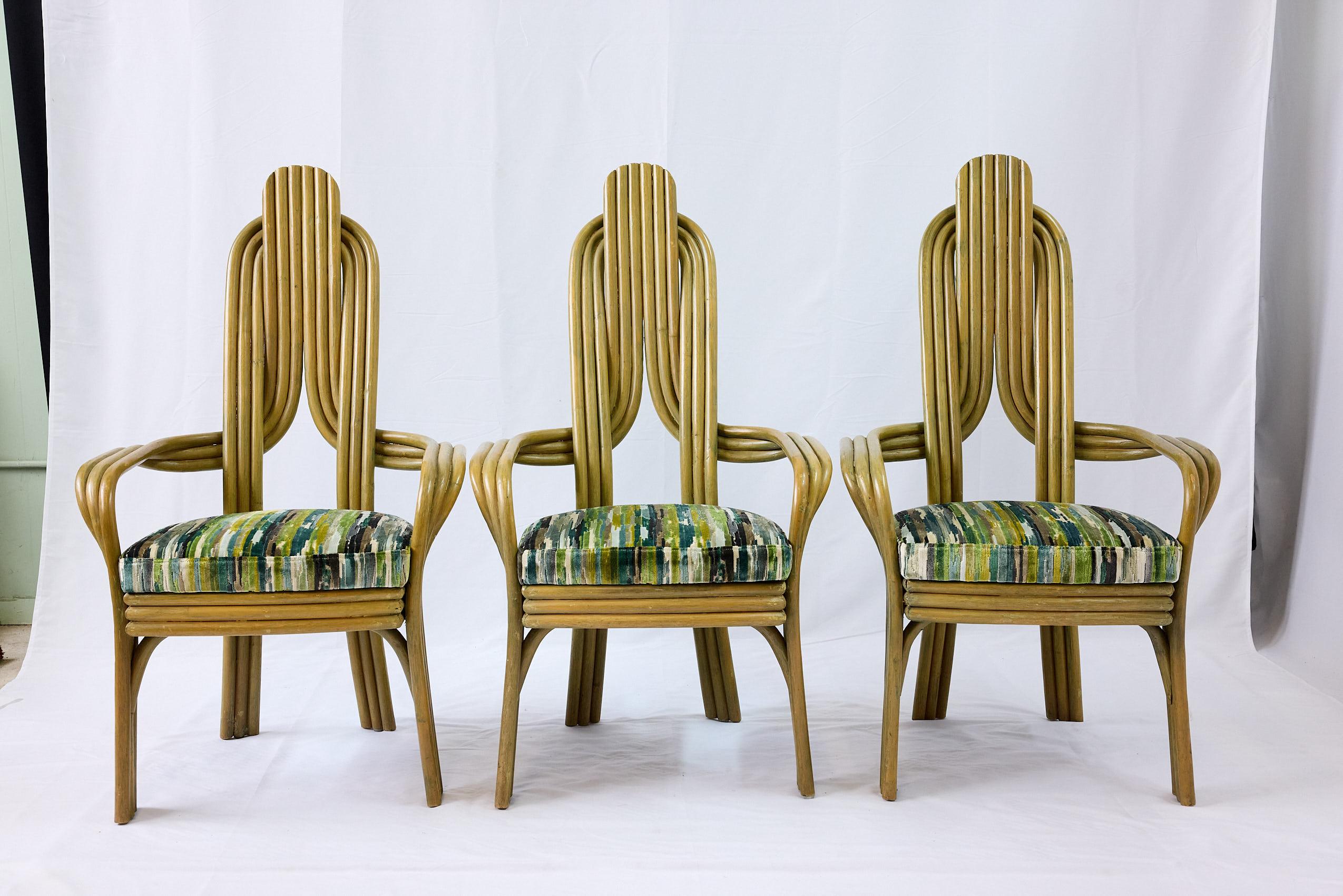 Fin du 20e siècle Ensemble unique de six chaises de salle à manger par Axel Enthoven pour Rohe Noorwolde, 1970