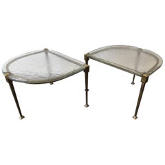 Unique Set of Two Coffee Tables by Lothar Klute