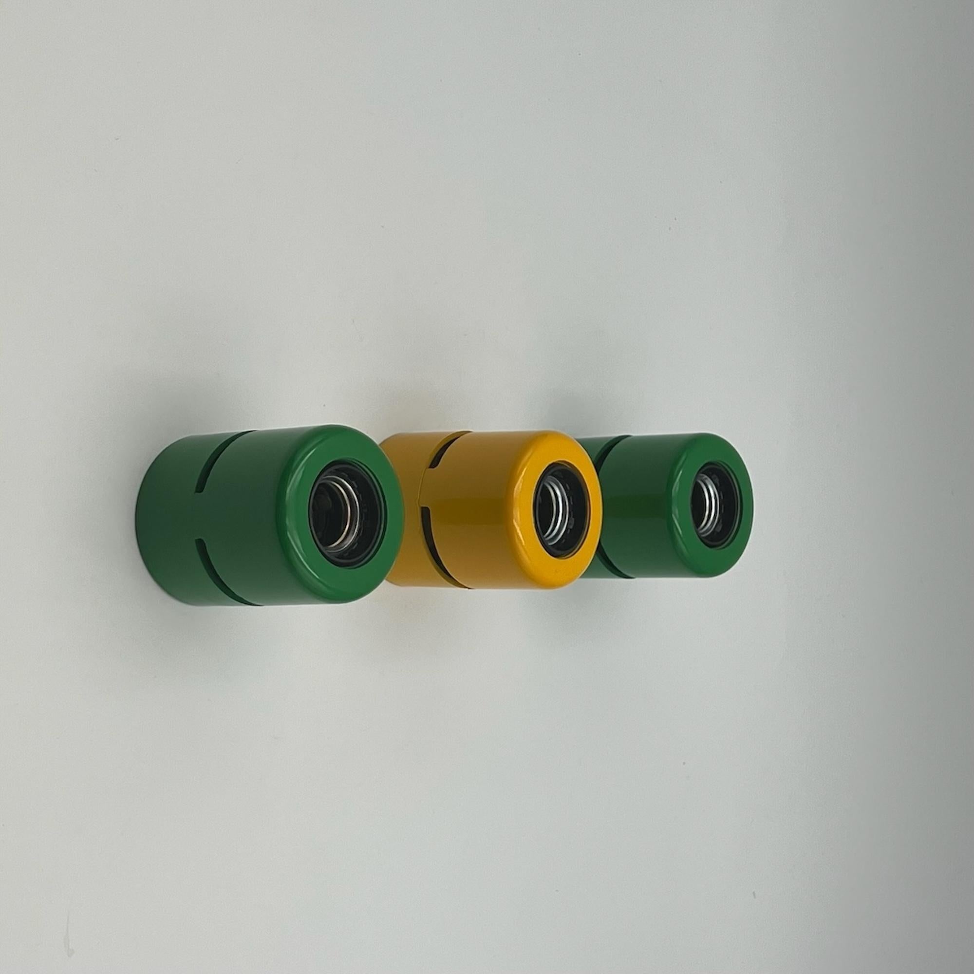 Unique Set of Wall Lights 'Plafoniera' by Stilnovo, 80s 1