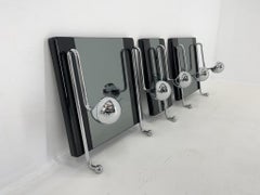 Unique Set of Willy Rizzo Coat Hangers / Hooks, Italy
