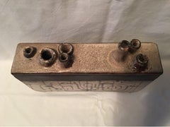 Unique Seven Tube Ceramic Vase by Wilhelm & Elly Kuch, Germany