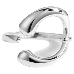 Unique Shape Silver Ring 925 Sterling Silver Unisex Ring Christmas Gift For Her.