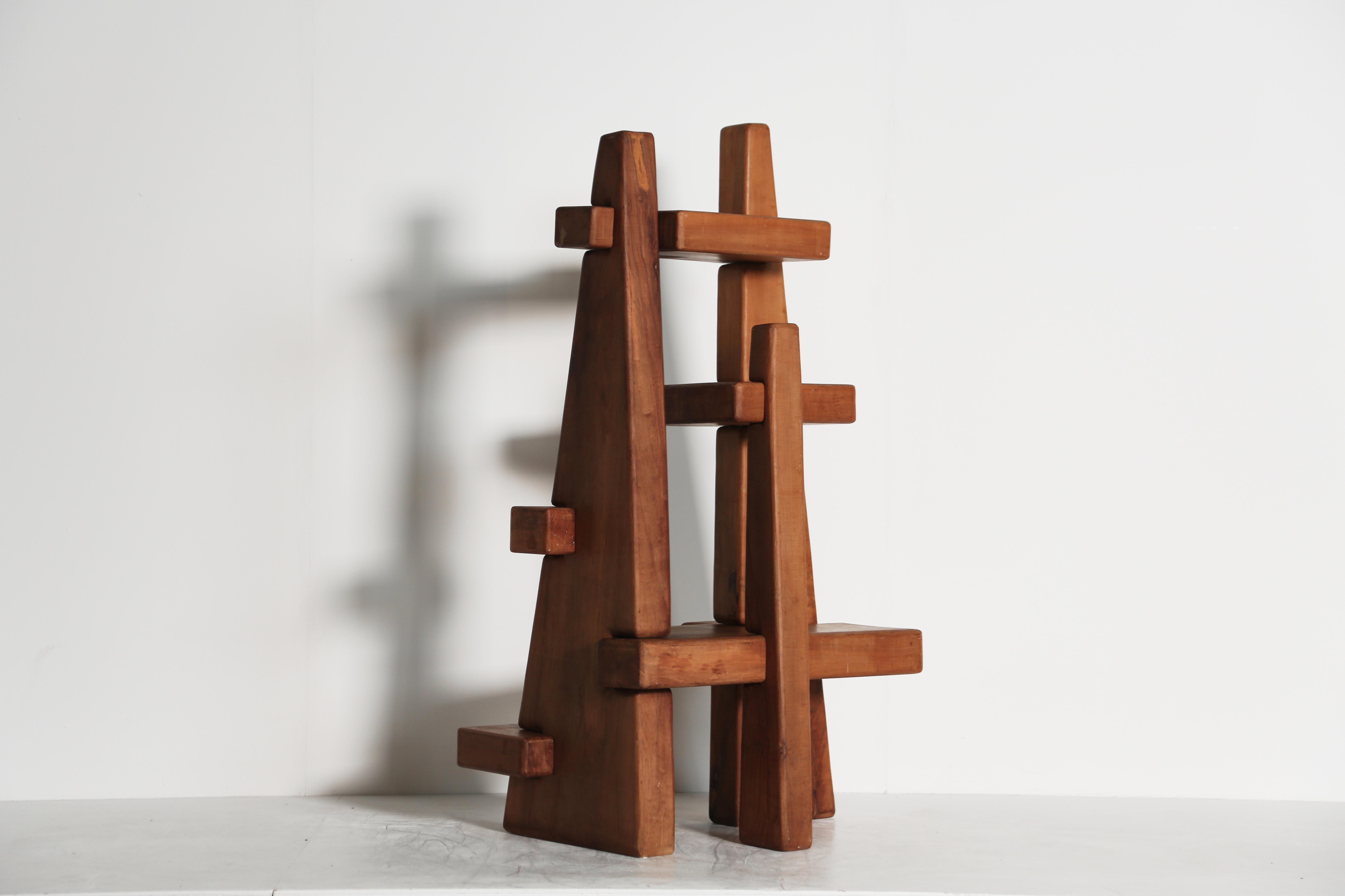Etagère / sculpture unique, France, années 1960 en vente 14