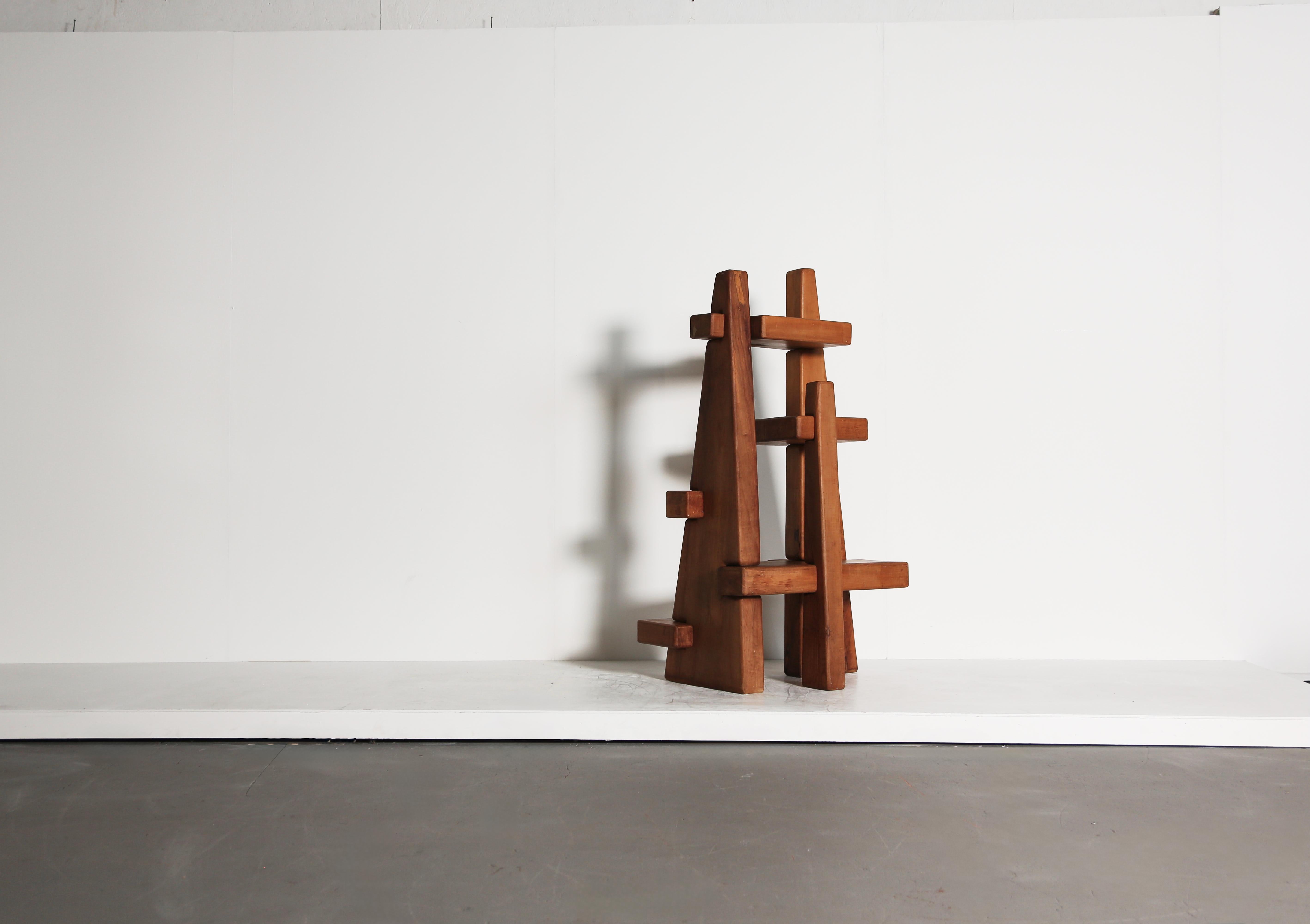 Etagère / sculpture unique, France, années 1960 Bon état - En vente à Lewes, East Sussex