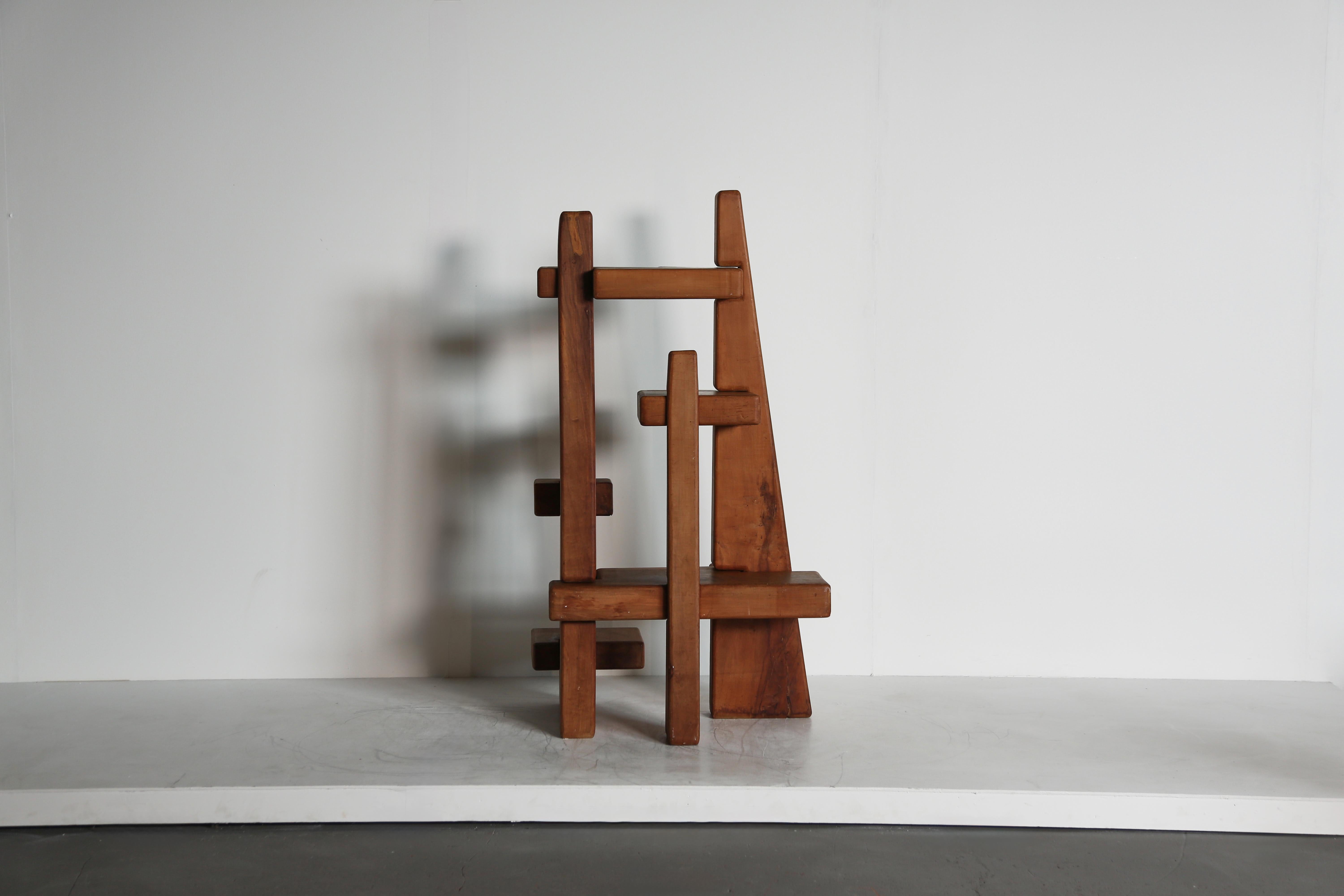 20ième siècle Etagère / sculpture unique, France, années 1960 en vente