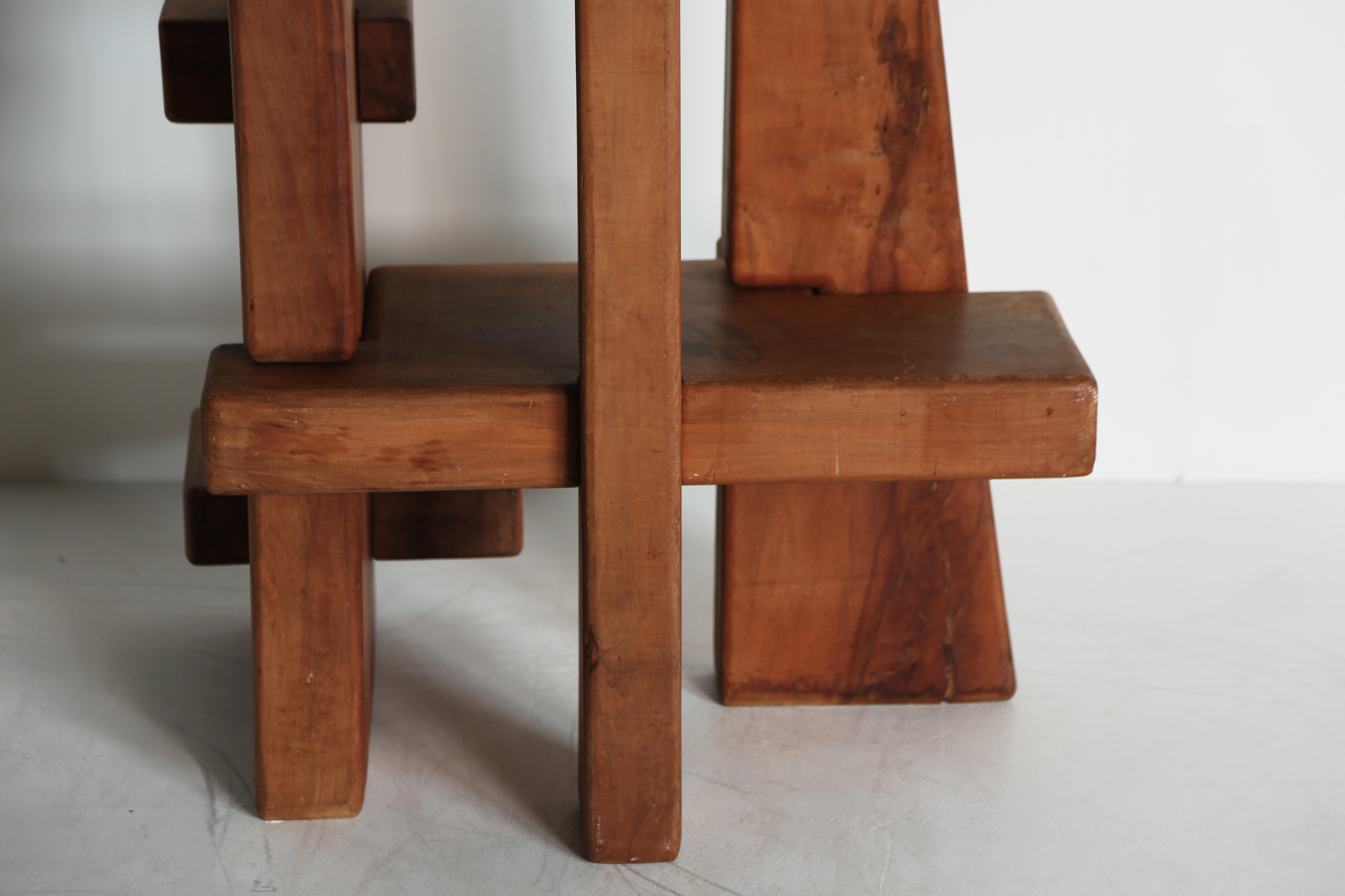 Etagère / sculpture unique, France, années 1960 en vente 2