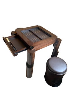 Unique Shiny Veneer Grandmaster’s Game Table by Ekin Varon