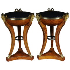 Unique Side Table or Pillar in the Empire Style