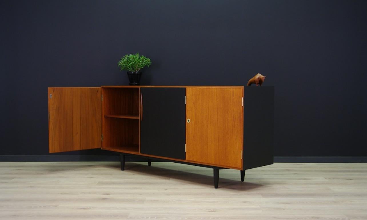 Unique Sideboard Danish Design Retro Teak, 1970s For Sale 4