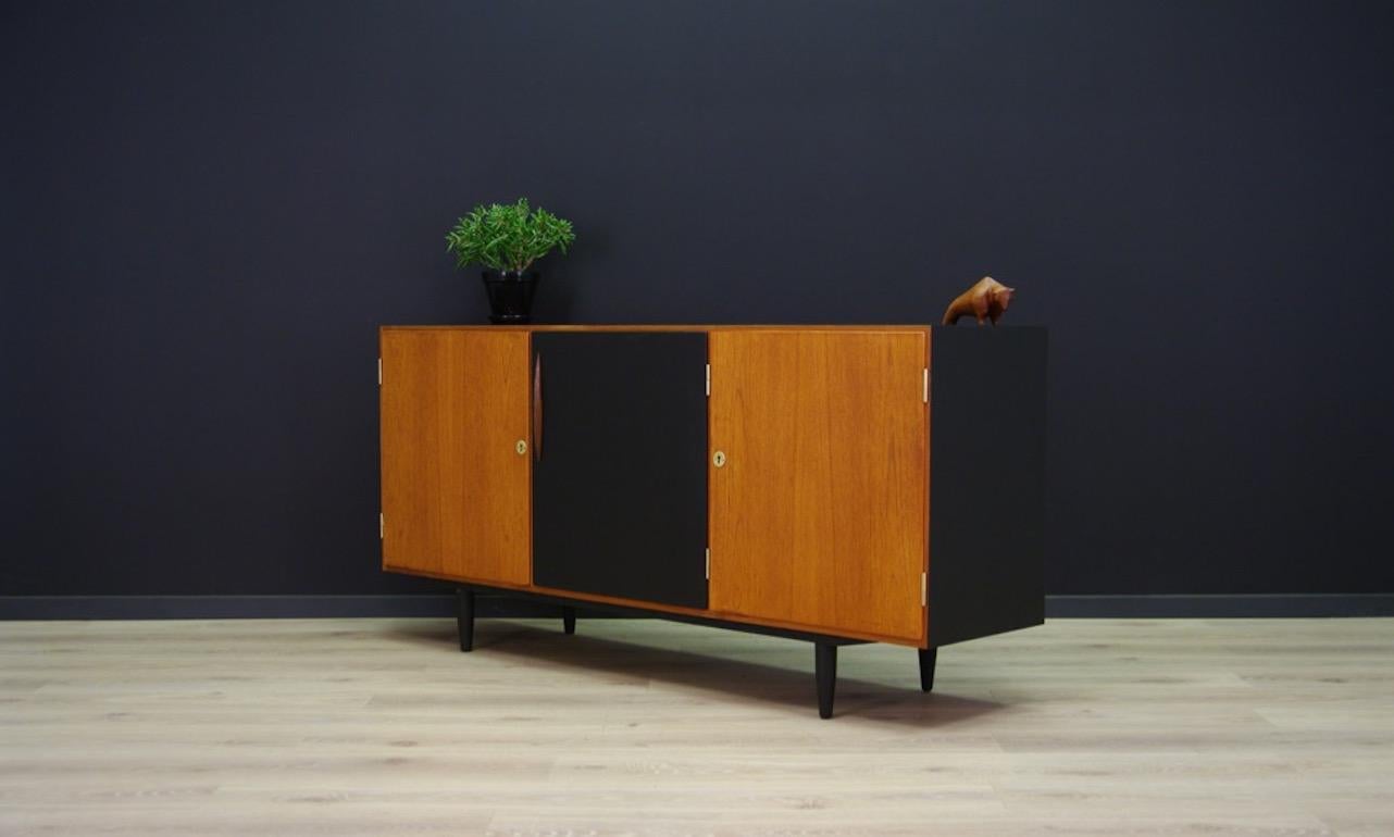 Mid-Century Modern Unique Sideboard Danish Design Retro Teak, 1970s For Sale