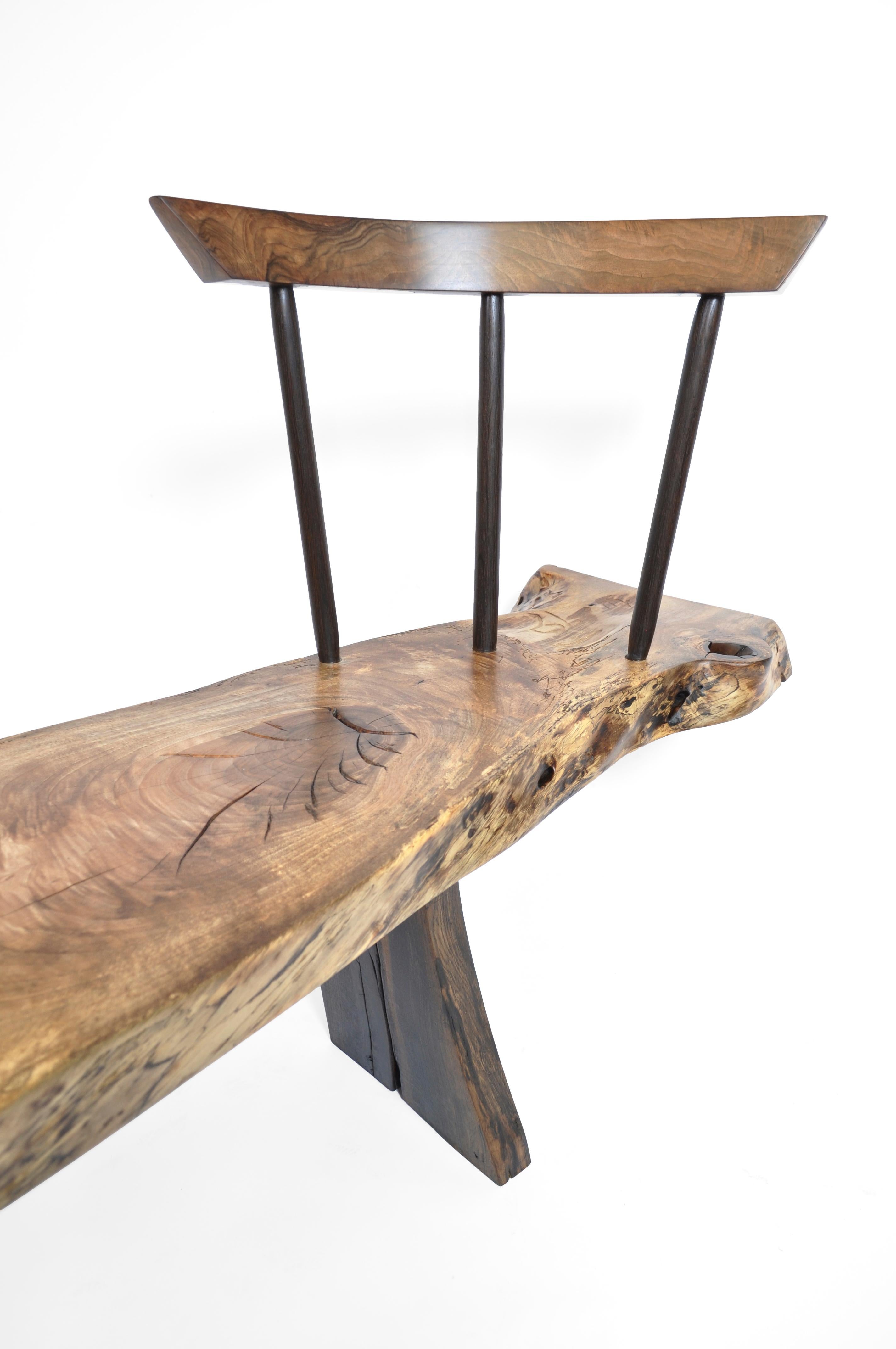 Unique Signed Bench by Jörg Pietschmann In Excellent Condition For Sale In Geneve, CH