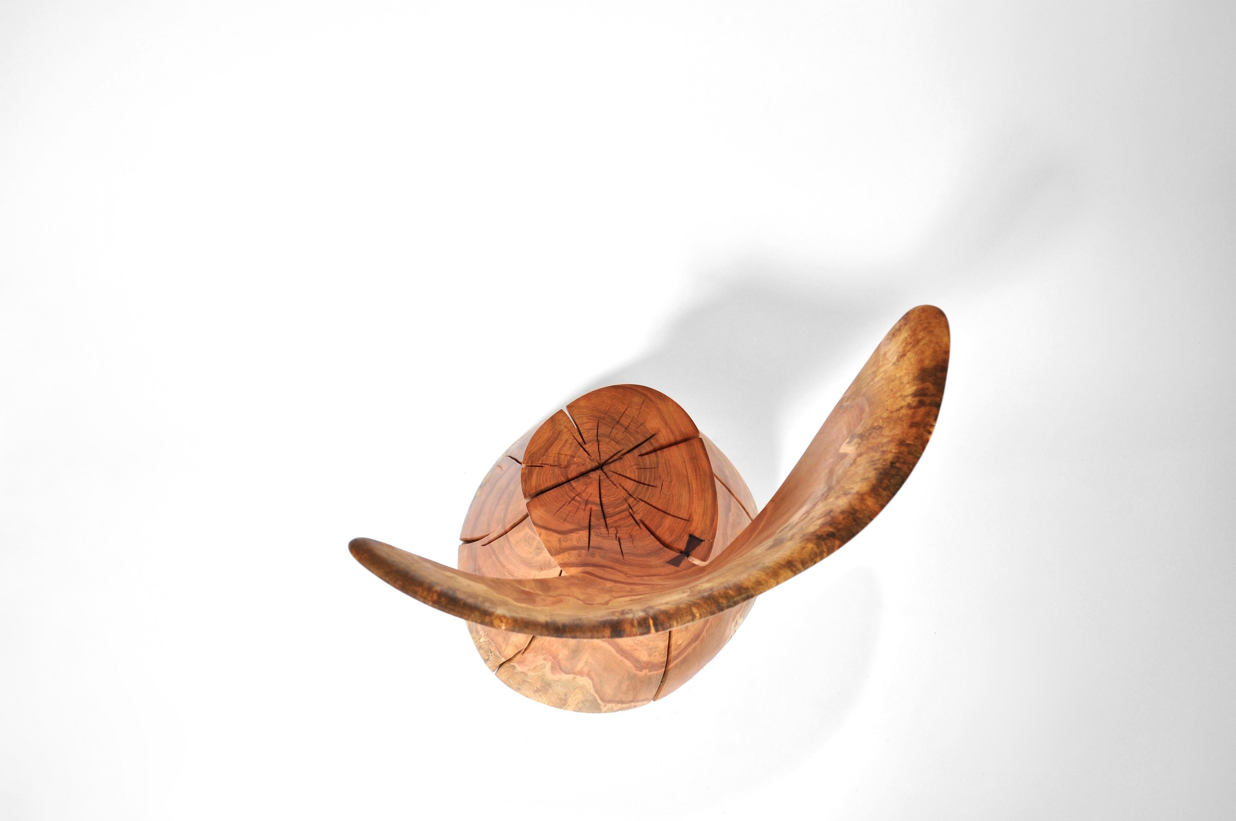 Unique Signed Chair by Jörg Pietschmann For Sale 3