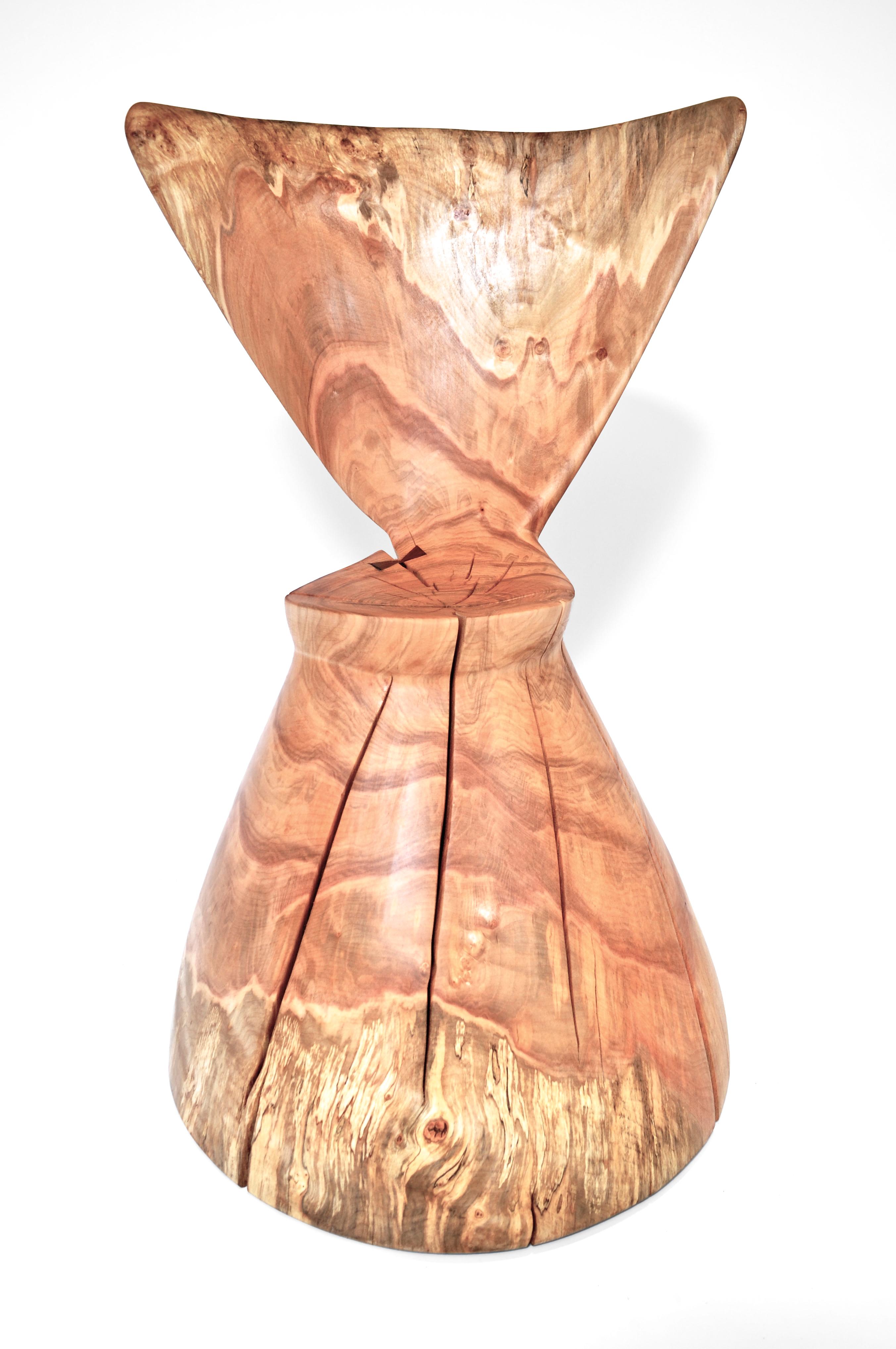Organic Modern Unique Signed Chair by Jörg Pietschmann For Sale