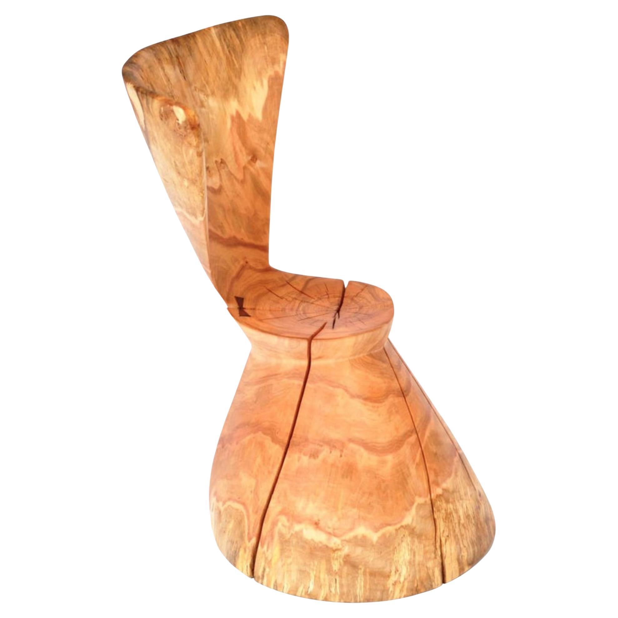 Unique Signed Chair by Jörg Pietschmann For Sale