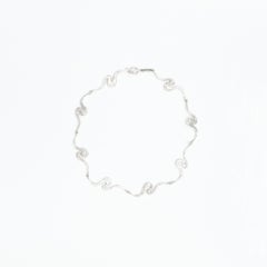 Unique Simone Necklace in Silver by Aur Studio