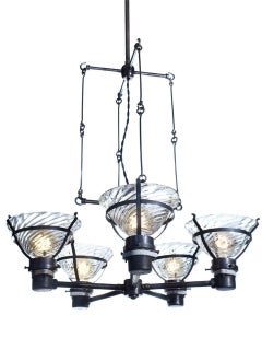 Unique Skeletal X-Ray Chandelier