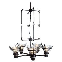 Unique Skeletal X-Ray Chandelier