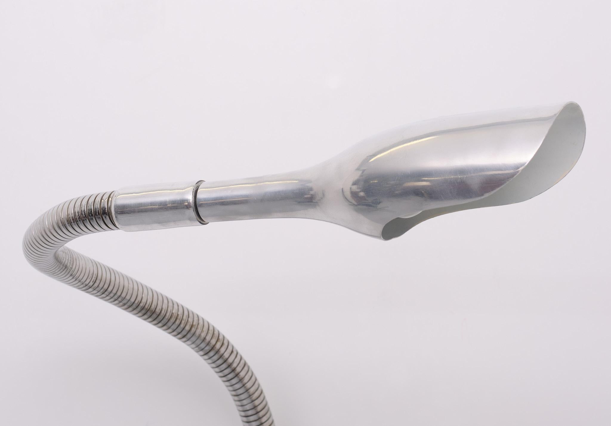 Unique Space Ace Snake Wall Lamp, 1970s Holandés en venta