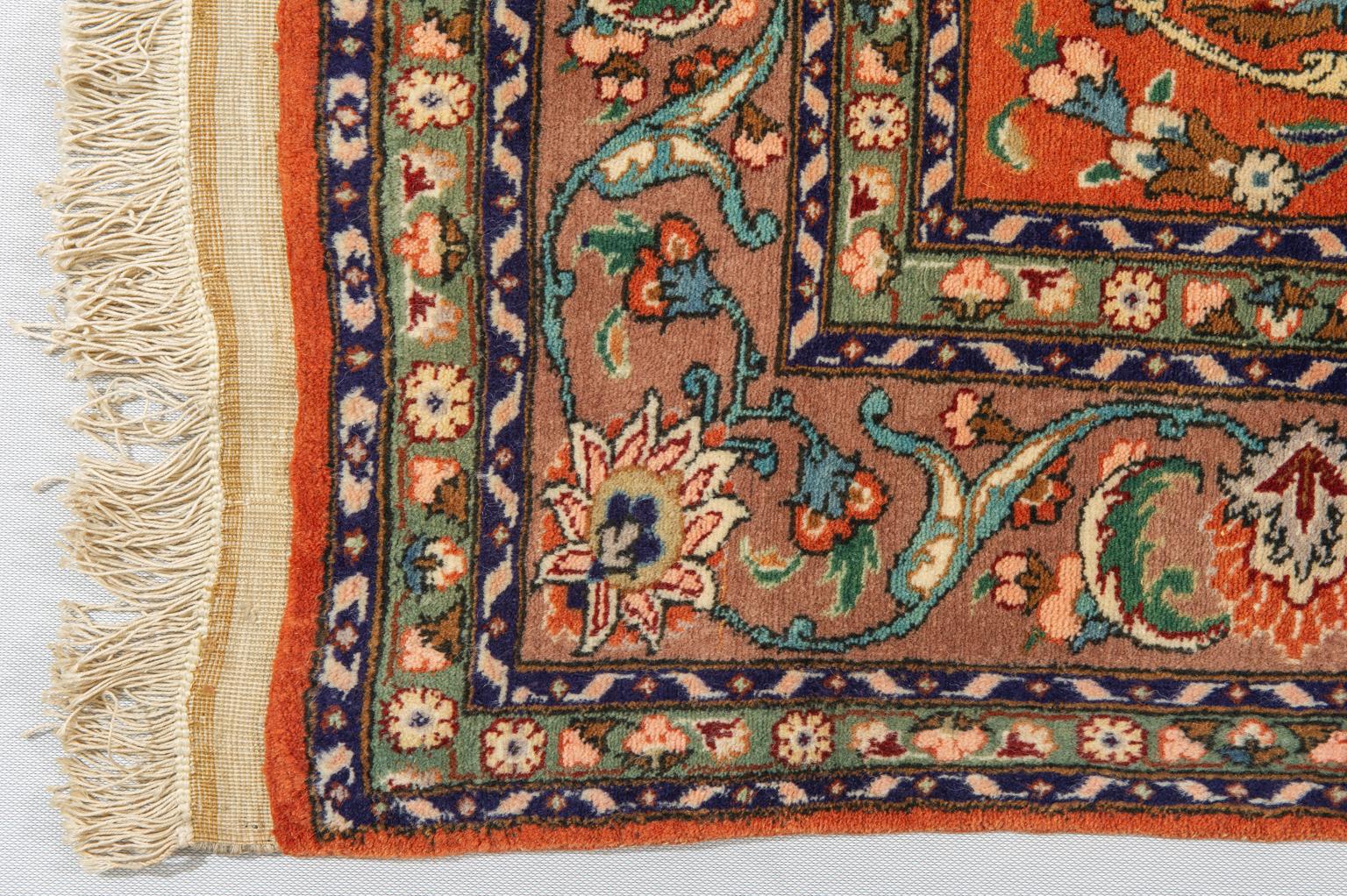 20th Century Unique Specimen of a Vintage Oriental Carpet For Sale