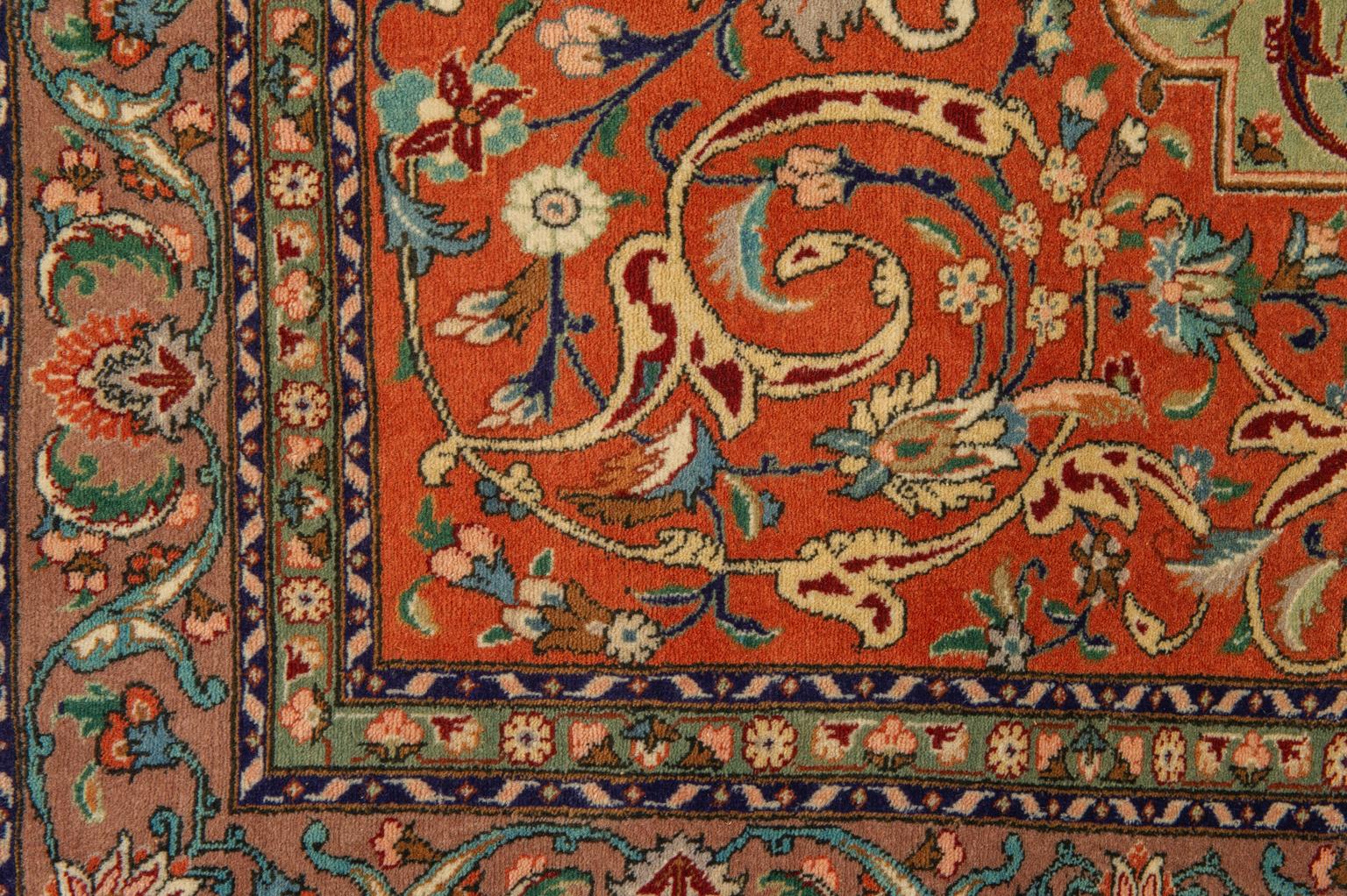 Wool Unique Specimen of a Vintage Oriental Carpet For Sale
