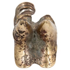 Unique Spikes Ring in Brass and Sterling Silver by RAW FLOW Marianna Klimaszka