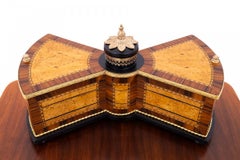 Joyero giratorio único, Francia. Después de la renovación.