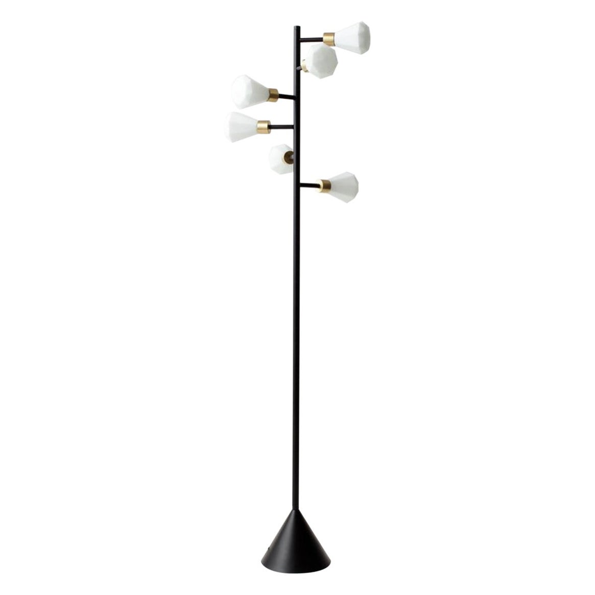 Unique Spiral Floor Lamp by Hatsu