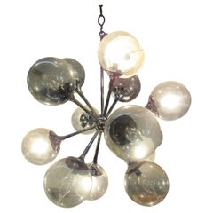 Lampadario unico in stile Sputnik