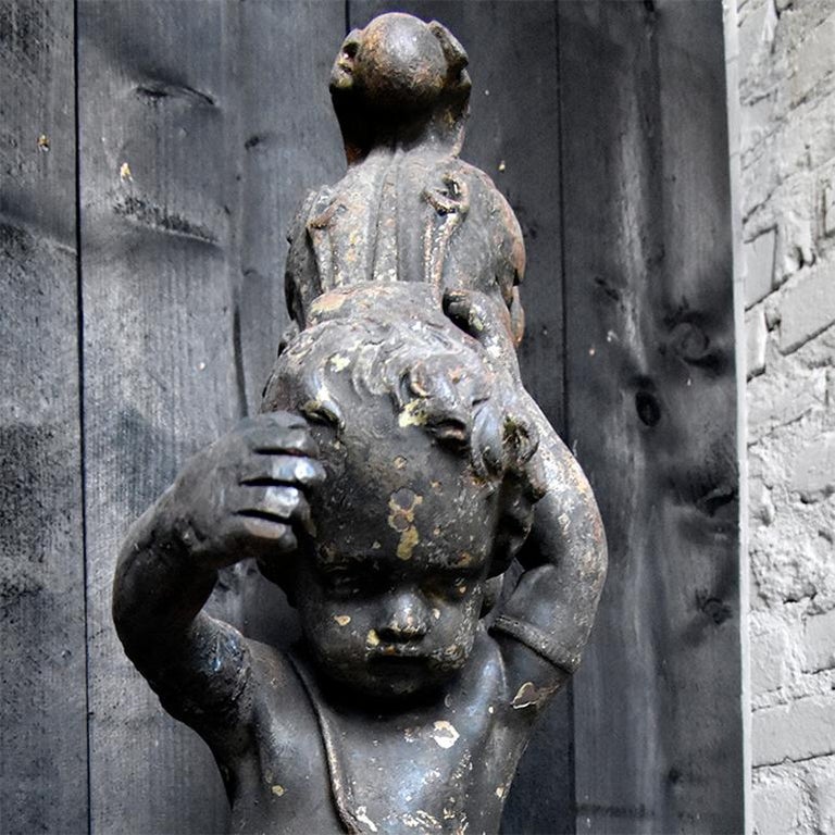 Unique Statue of Little Boy 19th Century For Sale at 1stDibs | unique ...