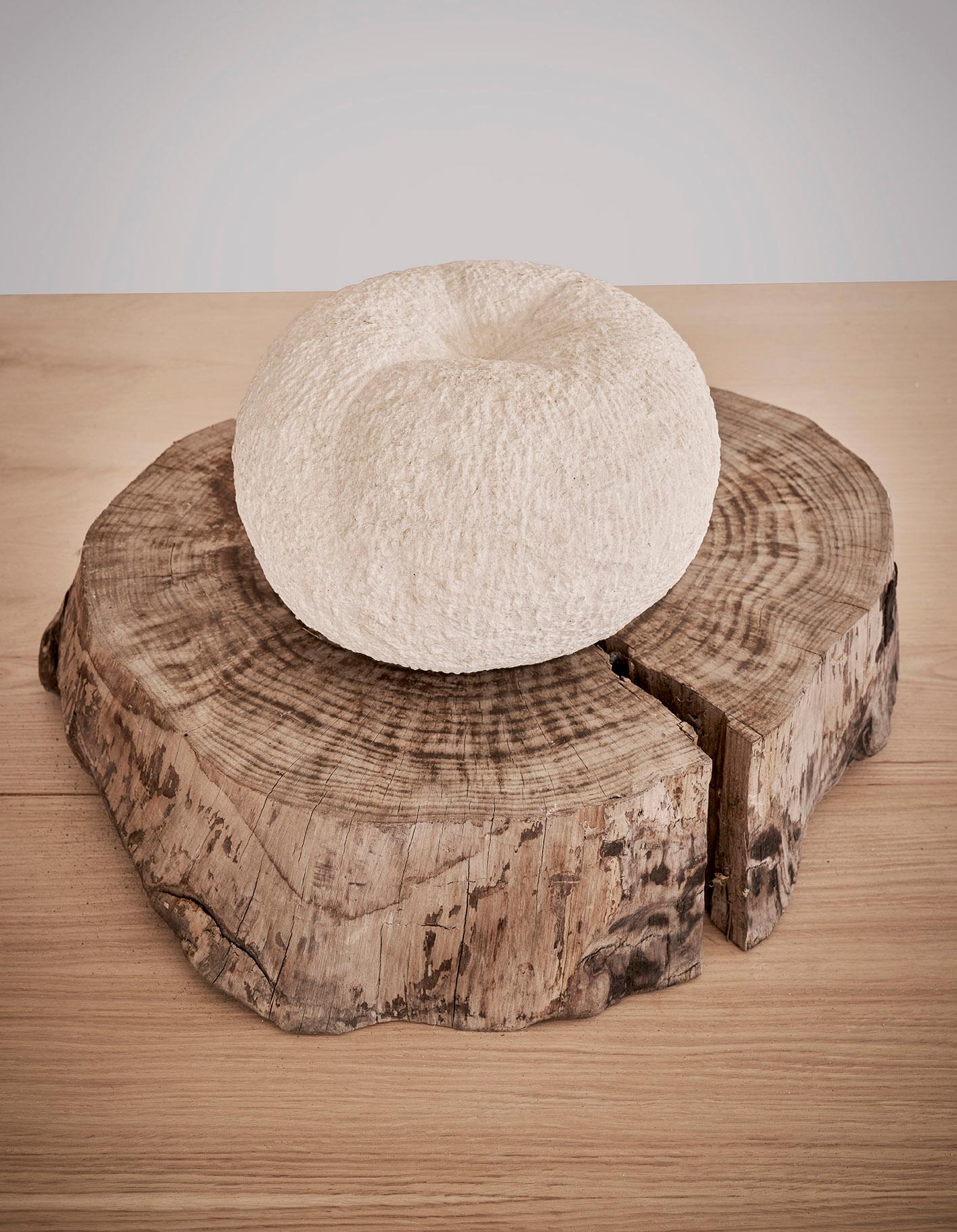 Modern Unique Stone Sculpture Calabaza by Jean-Baptiste Van den Heede