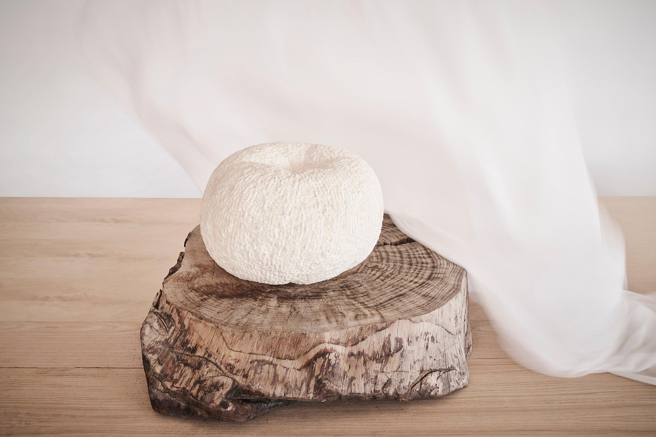 Unique Stone Sculpture Calabaza by Jean-Baptiste Van den Heede In New Condition In Geneve, CH