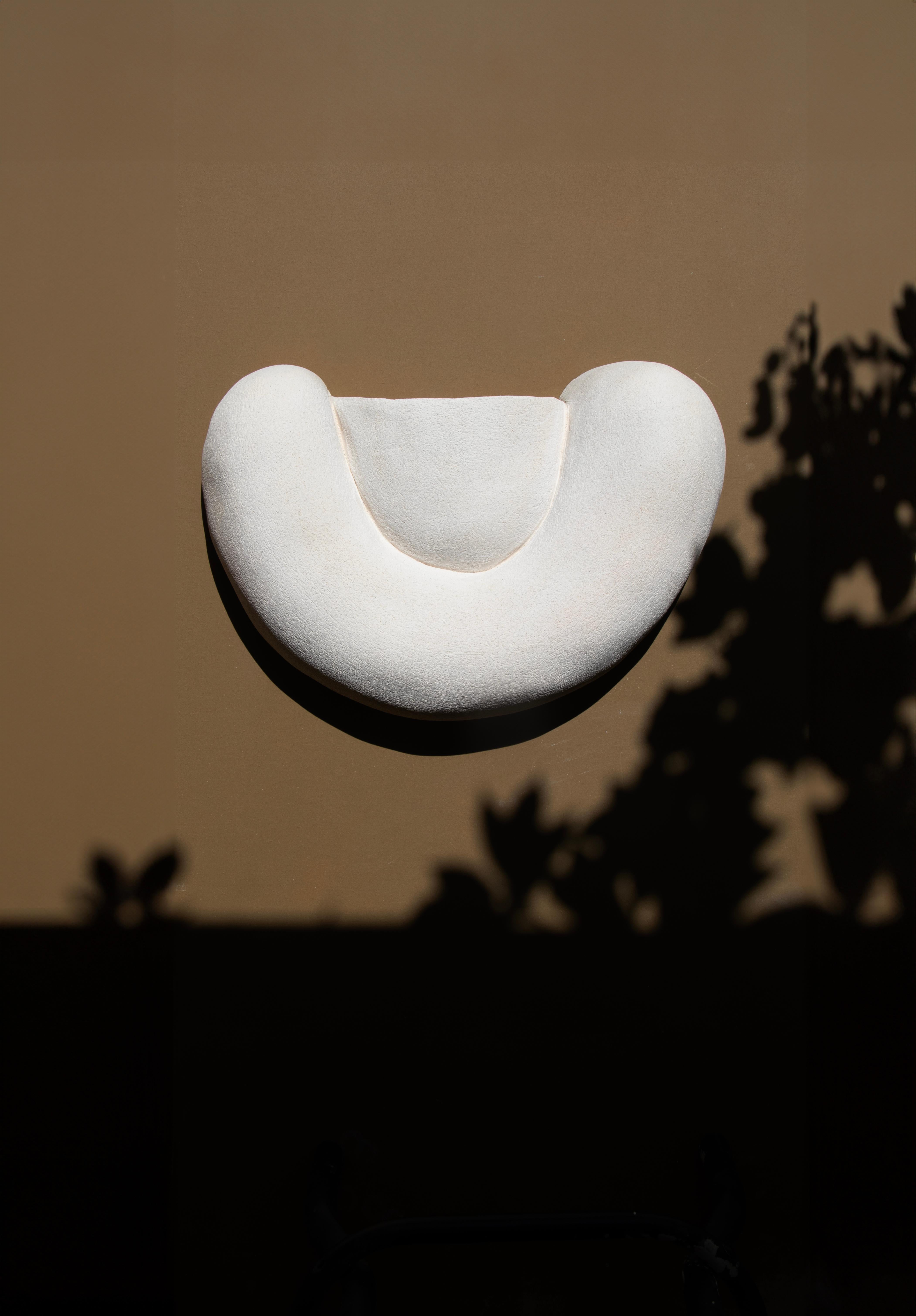 Unique Stoneware Aurore Wall Light 02 by Alice Lahana Studio For Sale 1