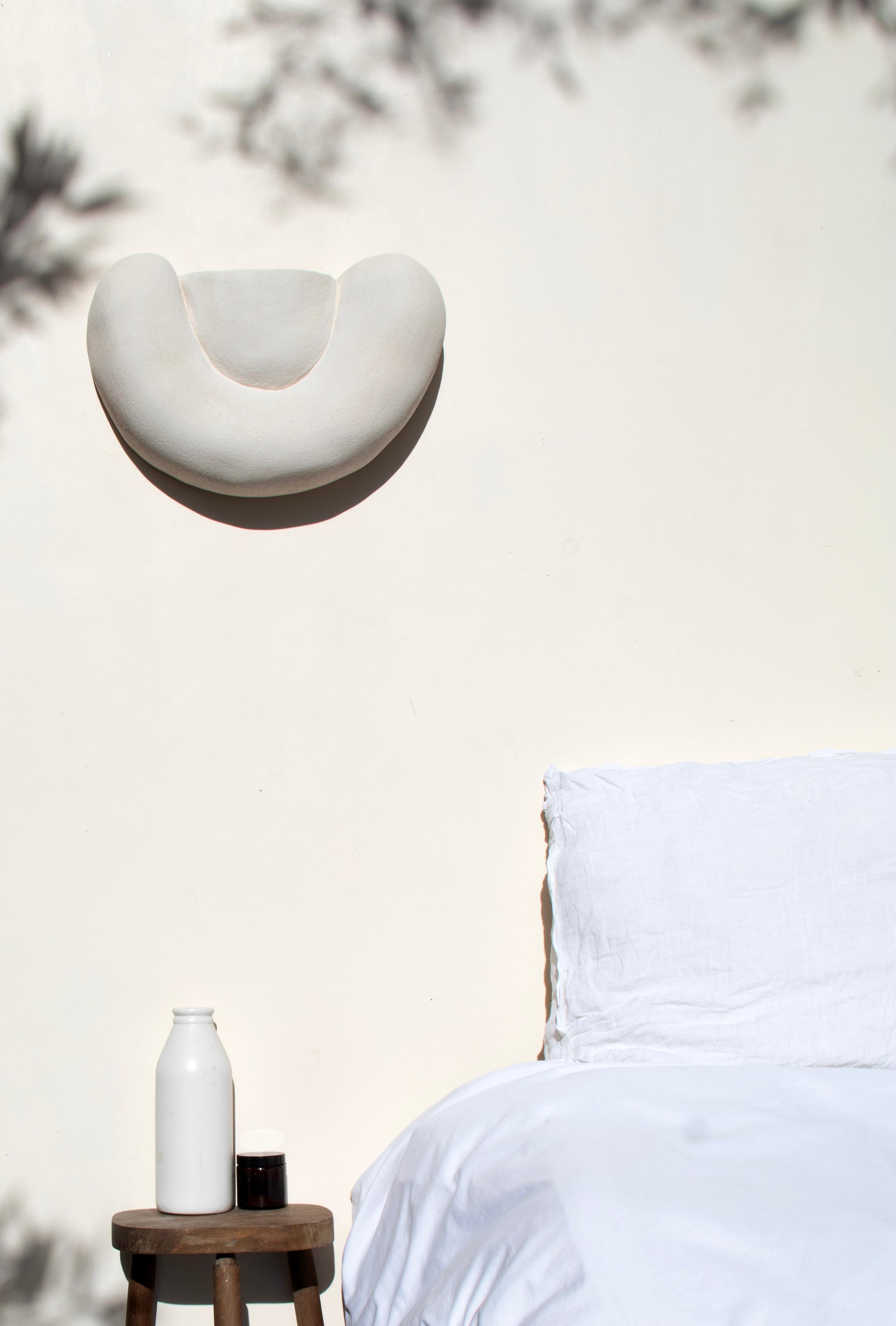 Unique Stoneware Aurore Wall Light 02 by Alice Lahana Studio For Sale 2