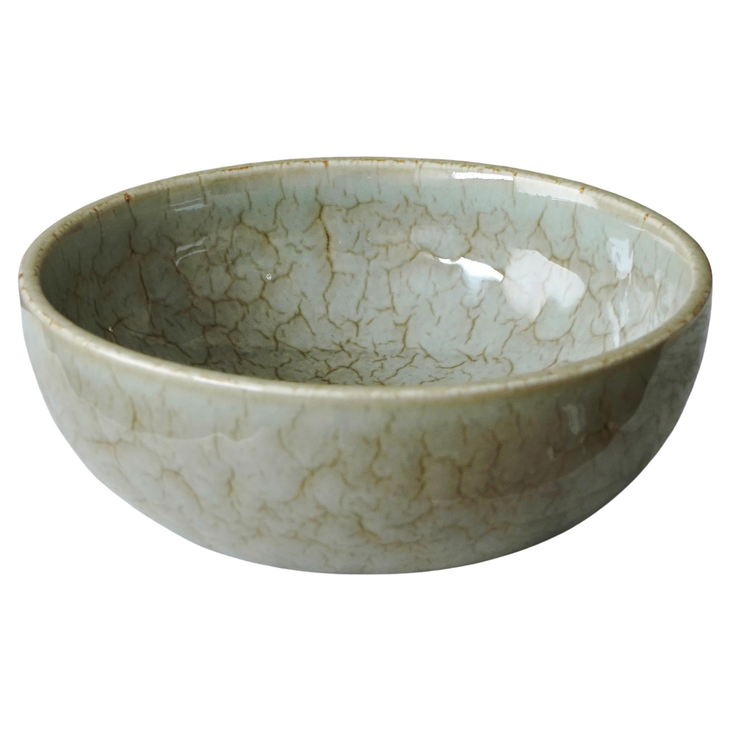 Unique Stoneware Bowl by Carl-Harry Stalhane, Rorstrand, Sweden, 1960s