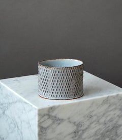 Einzigartige Steingutschale von Signe Persson Melin, Schweden, 2000er Jahre