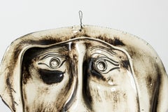 Unique Stoneware Mask by Bengt Berglund, Gustavsberg, Sweden, 1960s