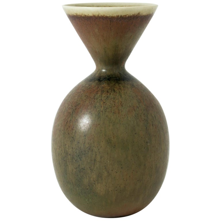 Carl-Harry Stålhane for Rörstrand vase, 1950s, offered by Nordlings