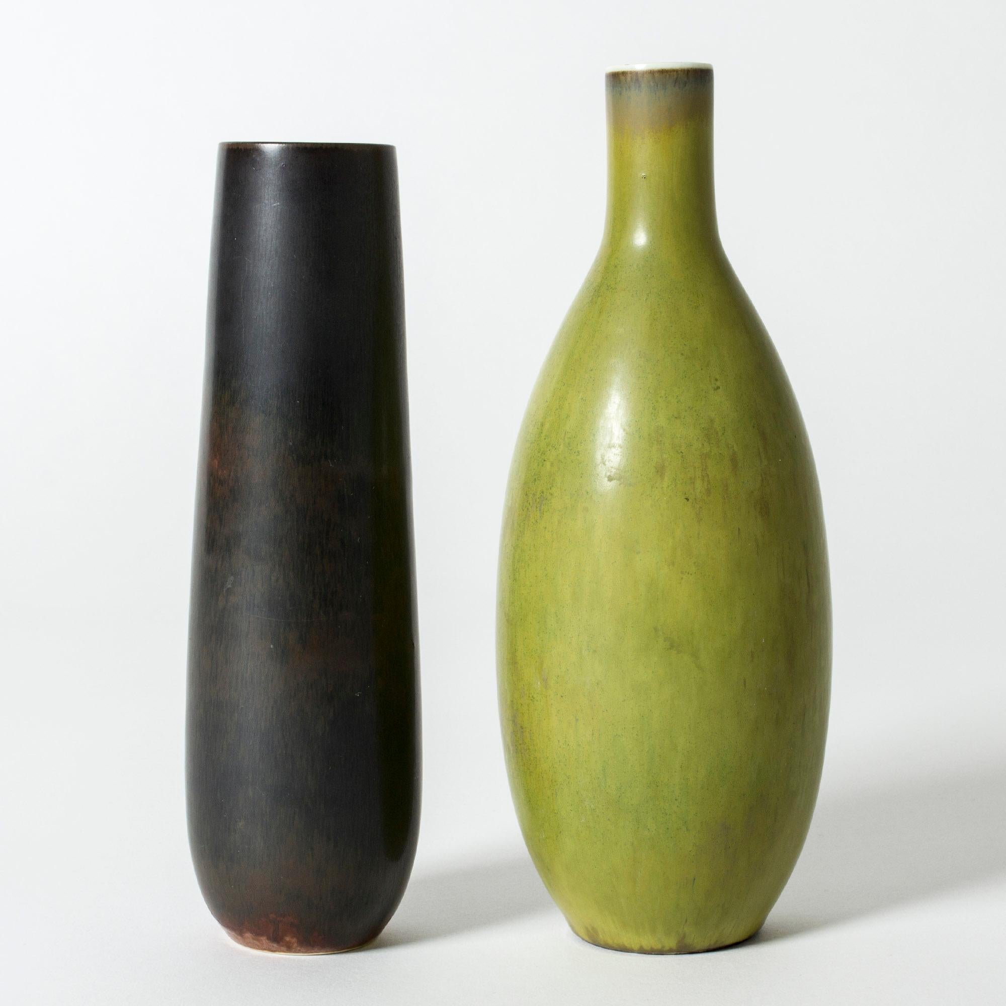 Unique Stoneware Vase by Carl-Harry Stålhane, Rörstrand, Sweden, 1950 2