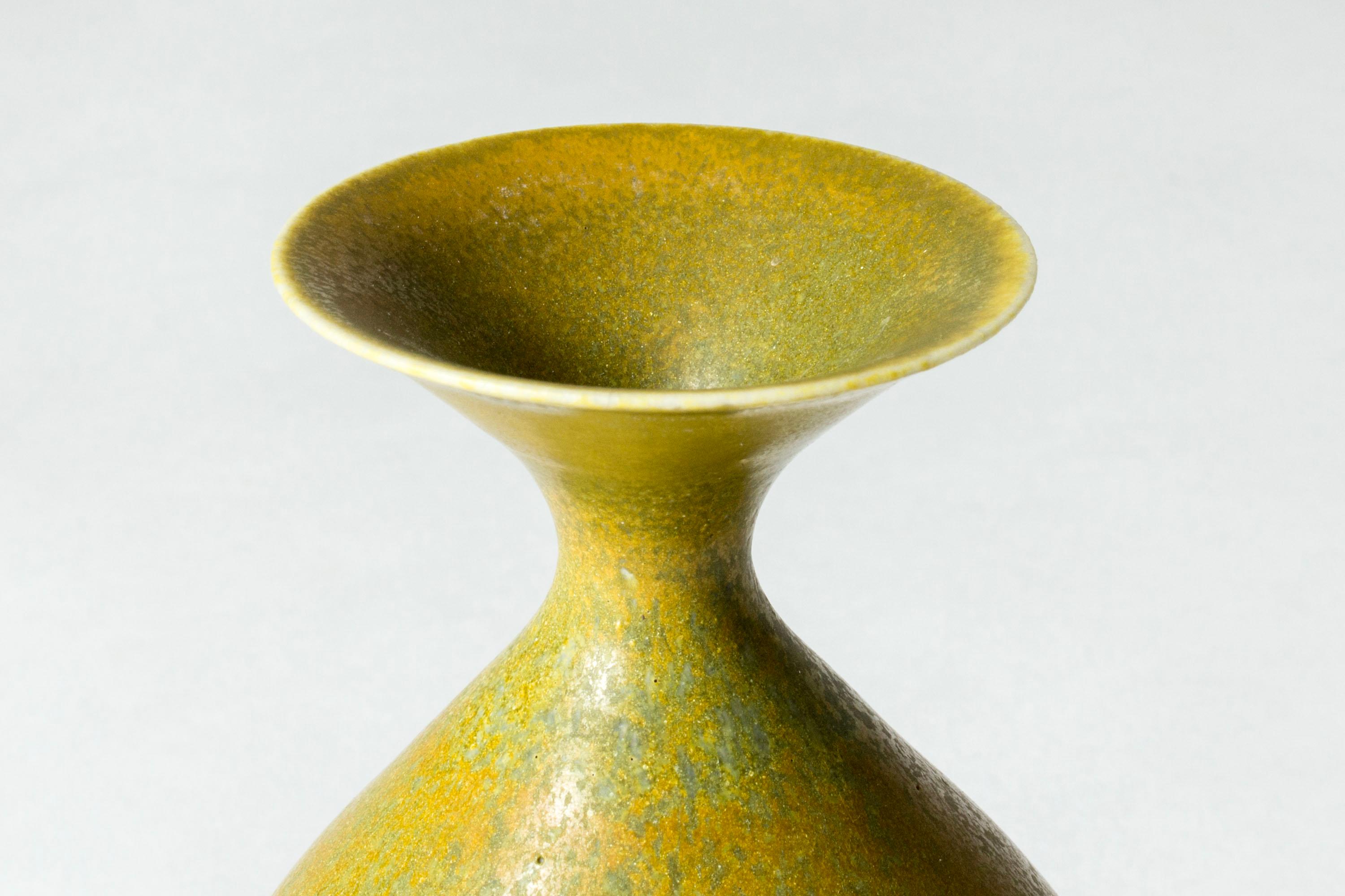 Svedese Vaso unico in gres di Carl-Harry Stålhane, Rörstrand, Svezia, anni '50 in vendita